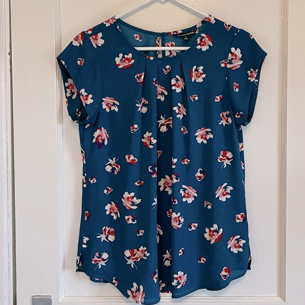 41 Hawthorn Lexie Pleat Front Blouse